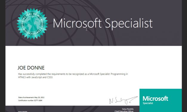 Microsoft Specialist Programming in HTML5 with JavaScript and CSS3